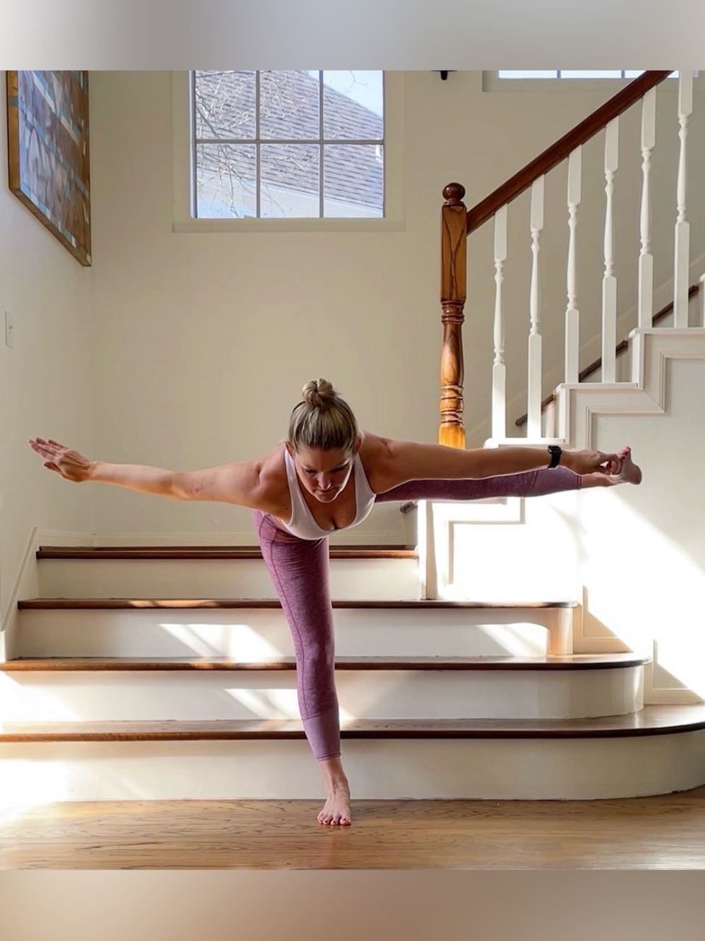 ALO Yoga AloSoft Leggings - Pinkish Purple Heather